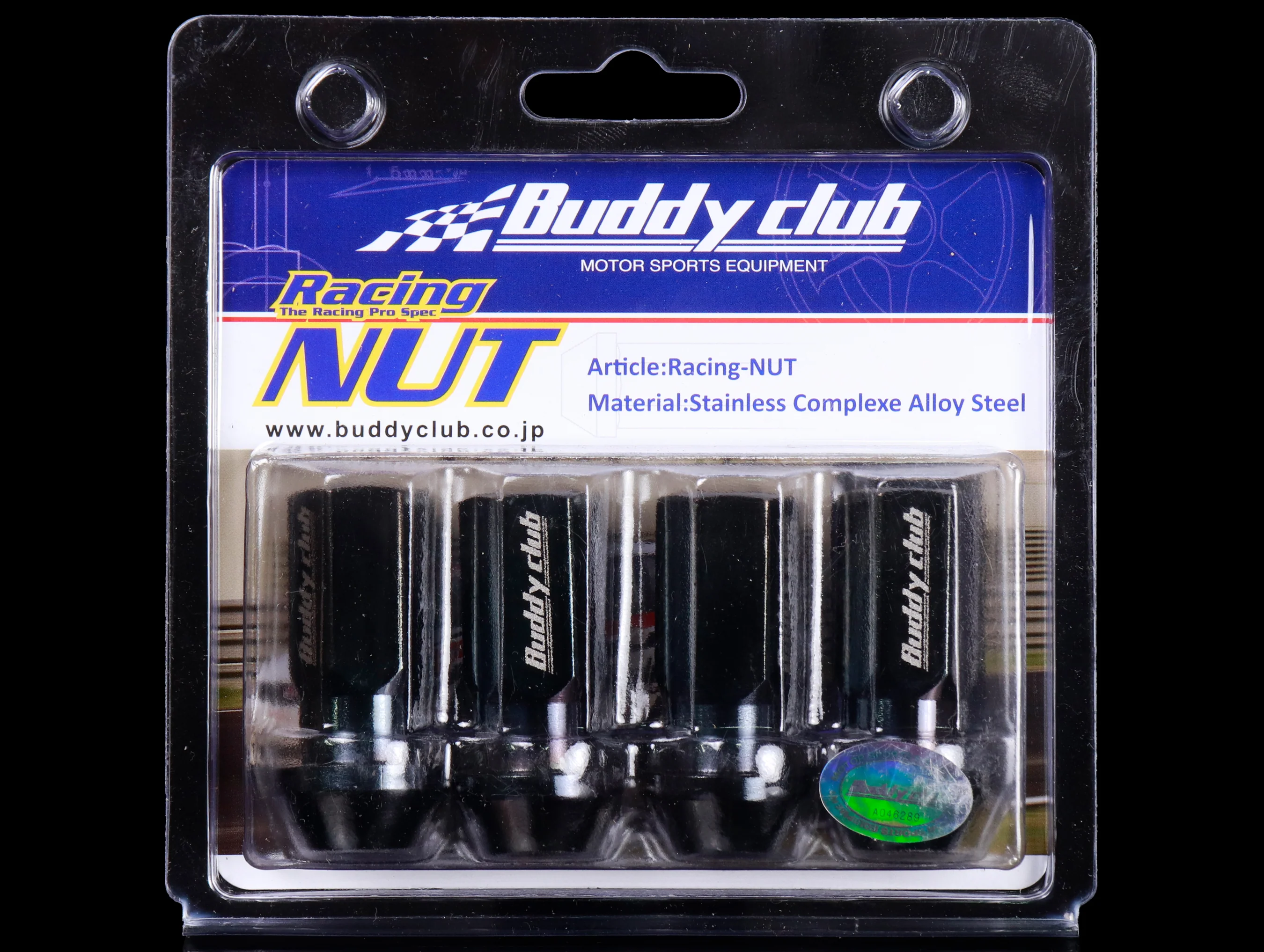 Buddy Club Racing 12x1.5mm Lug Nuts (4-Pieces) - Image 2