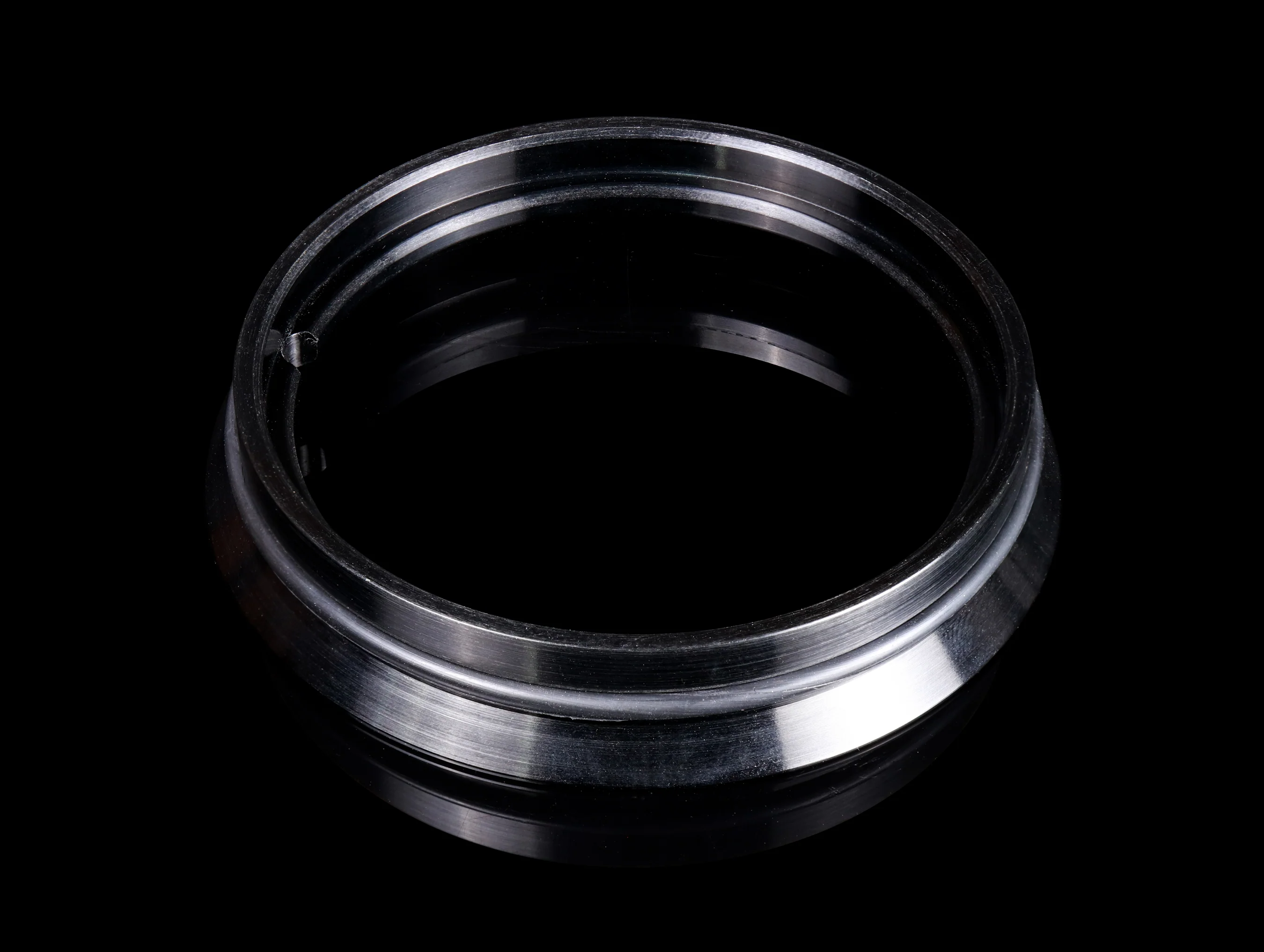 EVS Tuning Center Cap Ring Adapter for Volk TE37SL - Black - Image 2