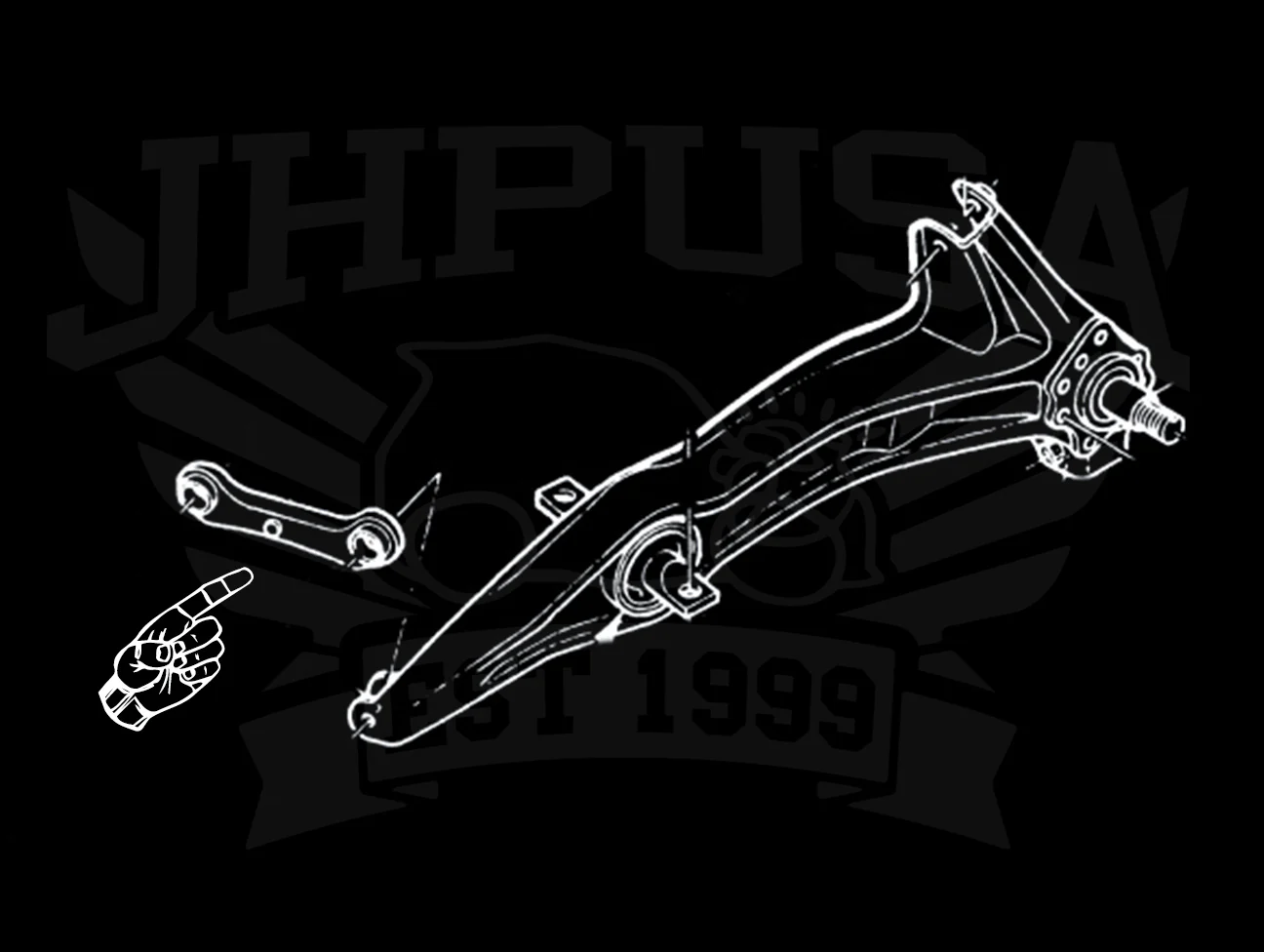 Hardrace Rear Toe Kit - 92-00 Civic / 94-01 Integra - Image 5