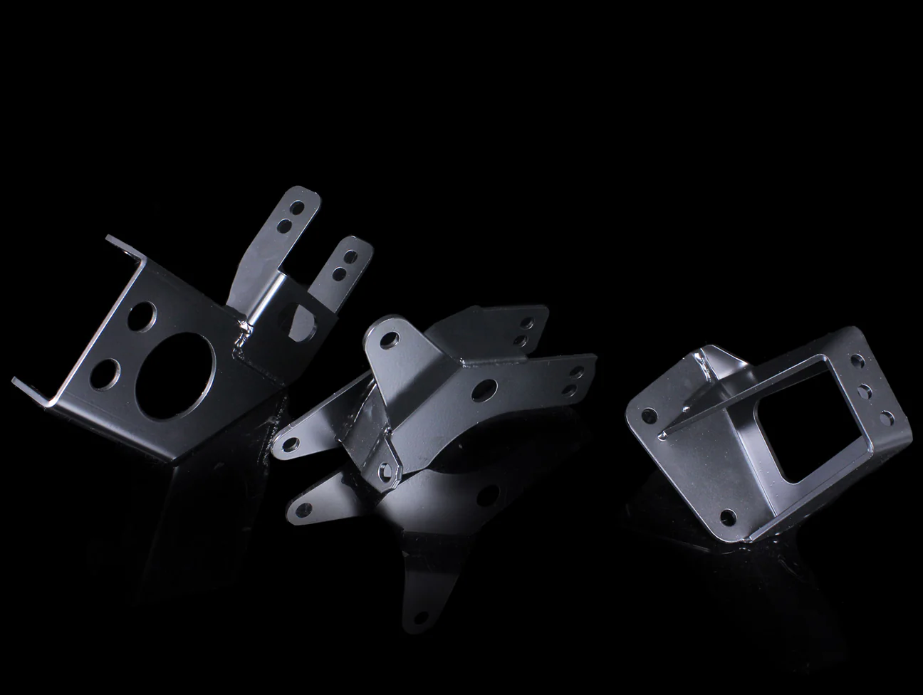Hasport Billet Black K-series Engine w/ K24 Trans Mount Kit (EGK4B) - 92-95 Civic / 94-01 Integra - Image 4