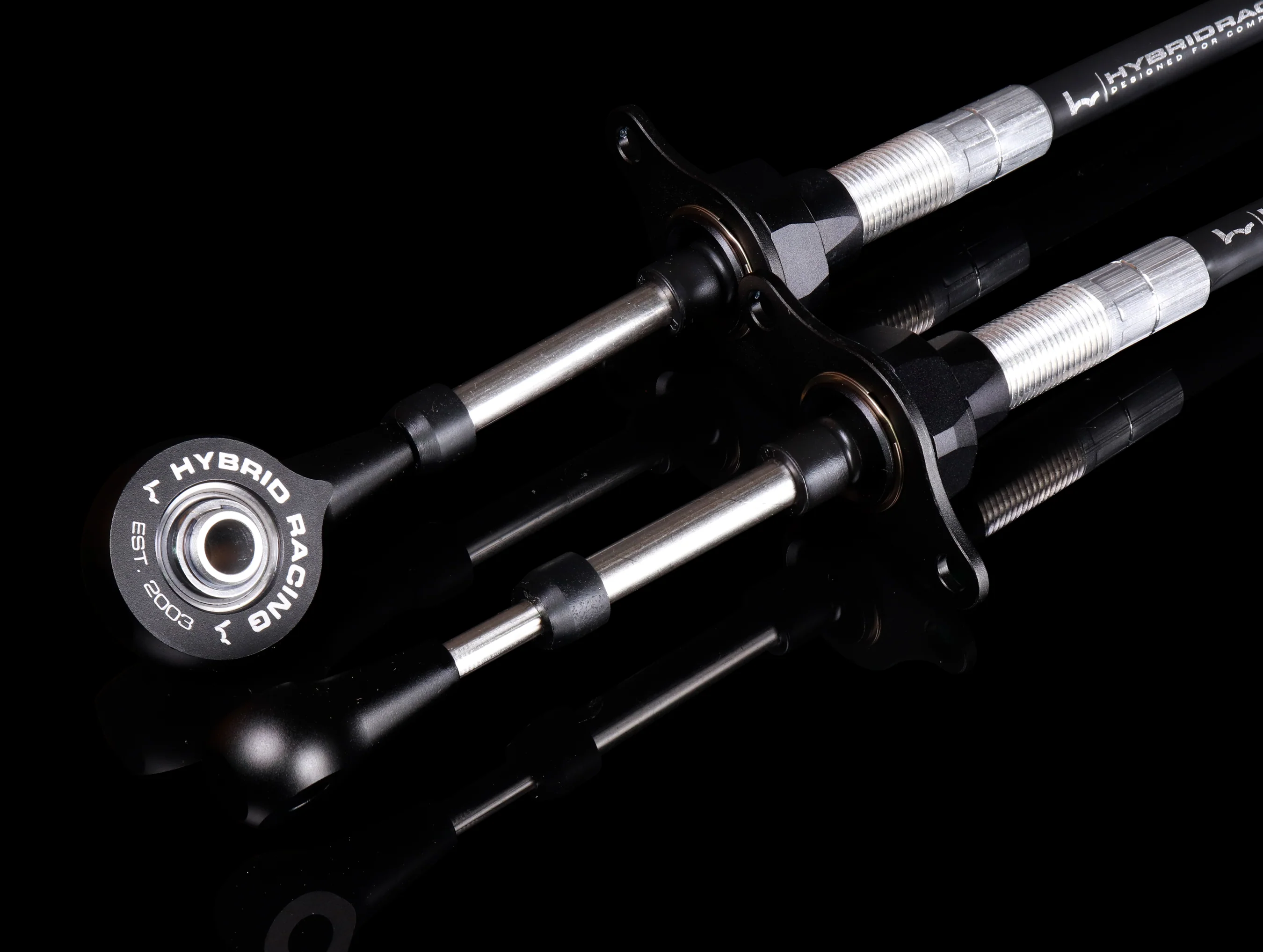 Hybrid Racing Performance Shifter Cables (K24A2/A4/A8 Trans to Z3 Bolt-In Shifter) - Image 2