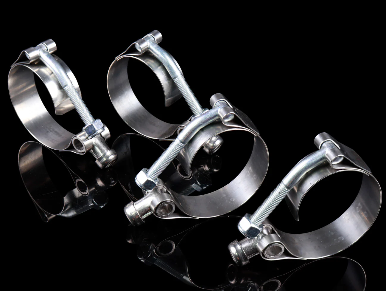 Hybrid Racing T-Bolt Radiator Hose Clamp Kit - 06-11 Civic Si - Image 2