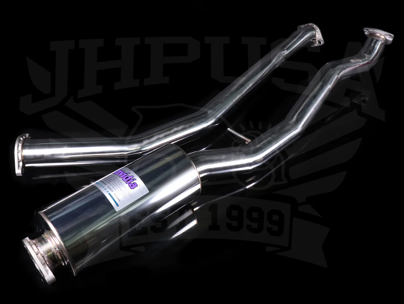 Invidia Gemini Cat-Back Exhaust w/Ti Burnt Tips - 2017-21 Civic SI Sedan - Image 5