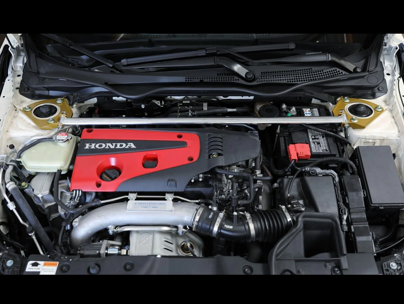 J's Racing Front Strut Tower Bar - 17-21 Civic Type-R (FK8) - Image 8