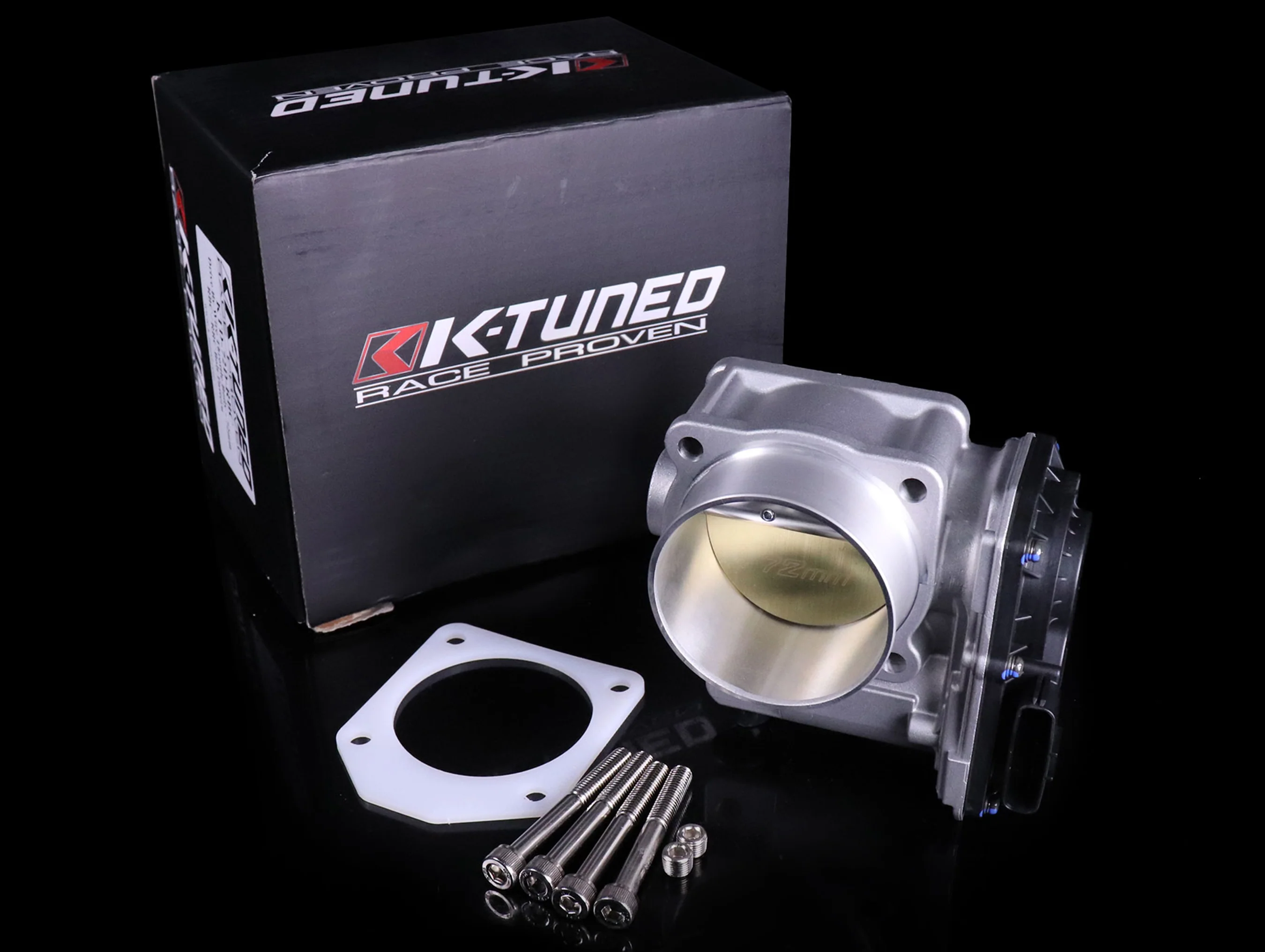 K-Tuned 72mm Drive By Wire Throttle Body - 06-15 Civic Si / S2000 / ILX / TSX