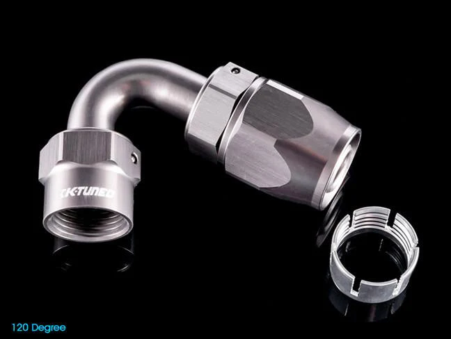 K-Tuned High Pressure Hose Ends - 90º / 120º / 180º - Image 6