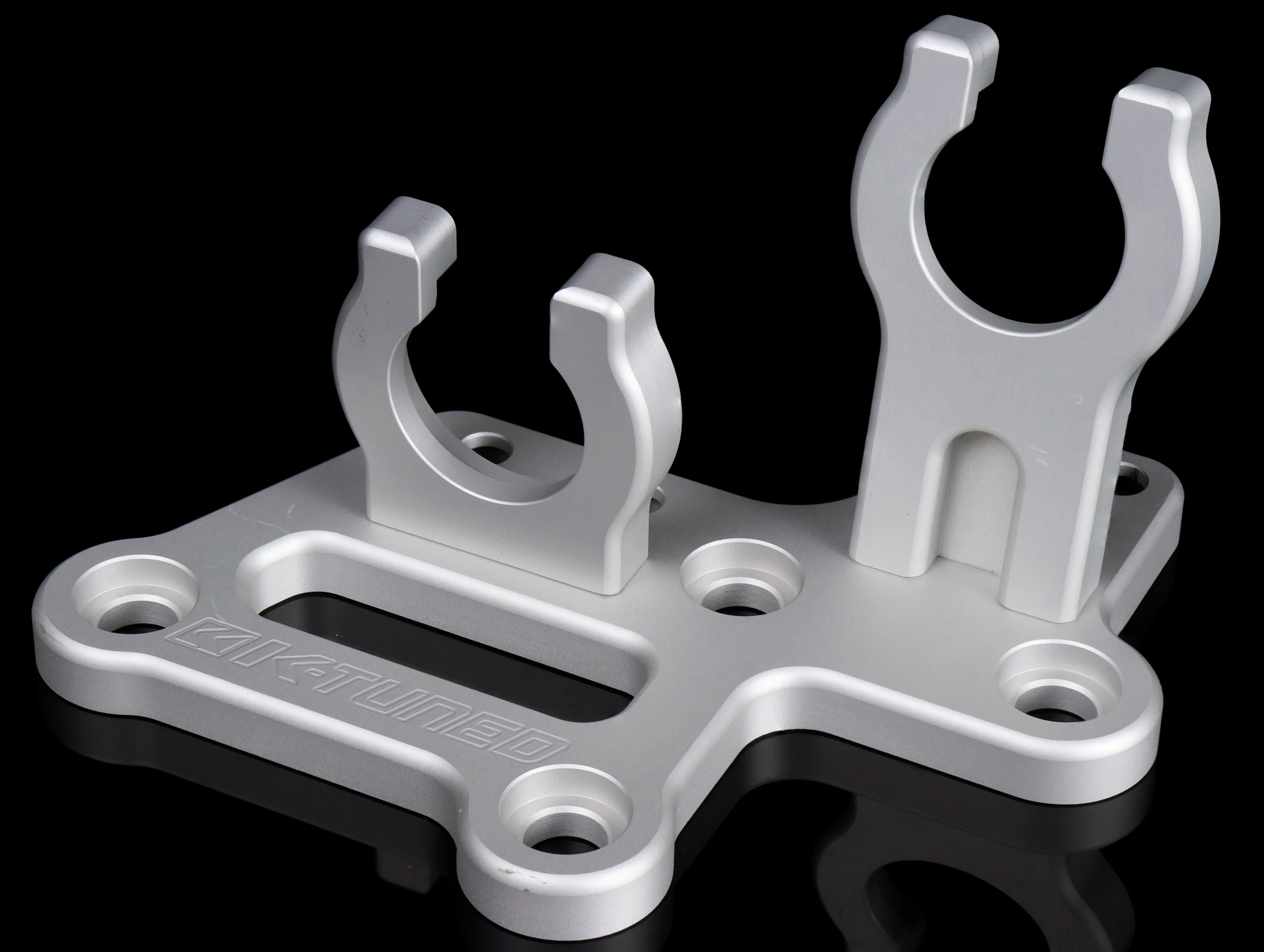 K-Tuned K-series Billet Shifter Cable Trans Bracket - Image 3