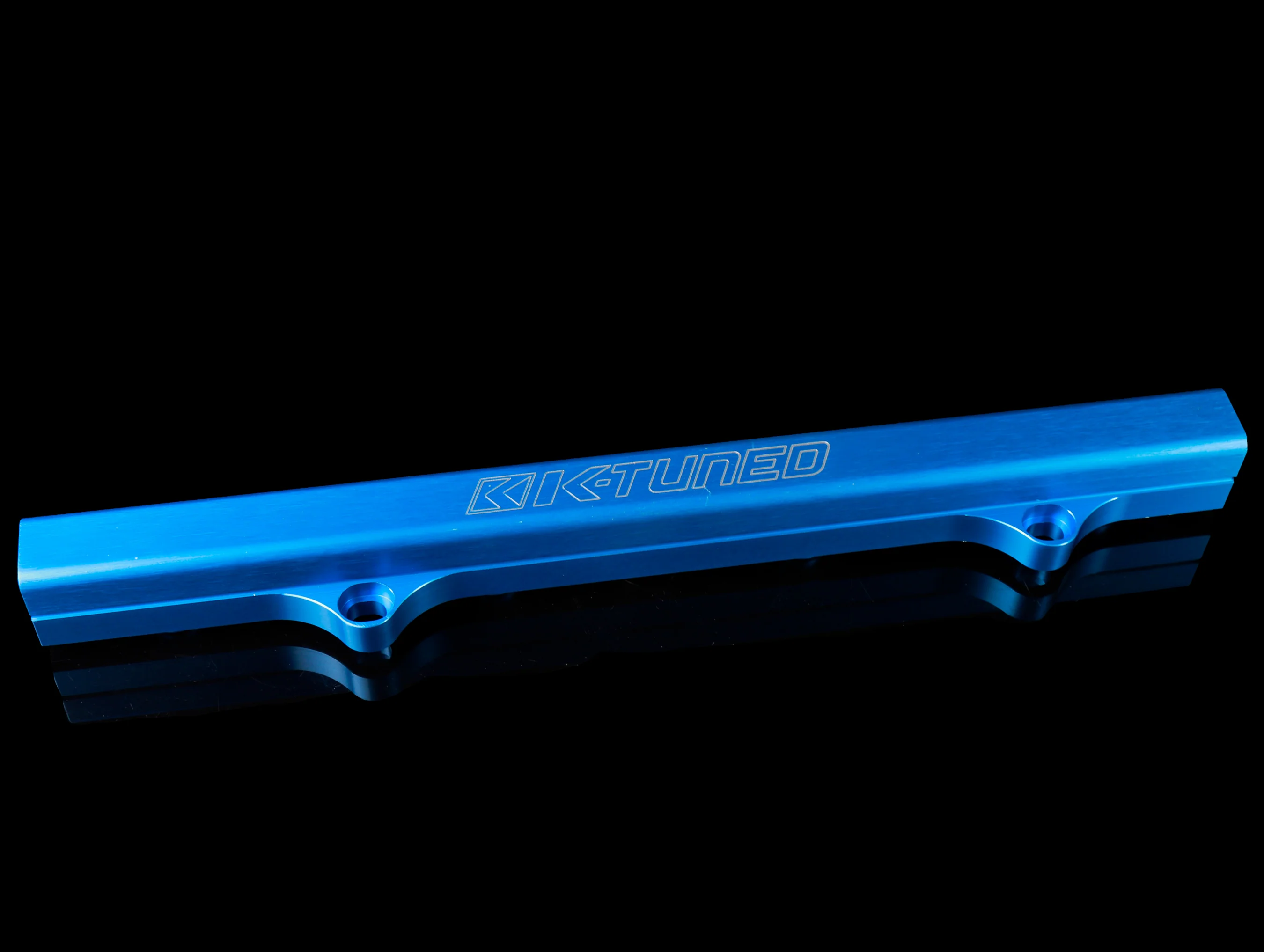 K-Tuned K-Series Fuel Rail - Blue - 02-11 Civic Si/RSX/TSX EFI Rail w/IAA Delete Kit - Image 2