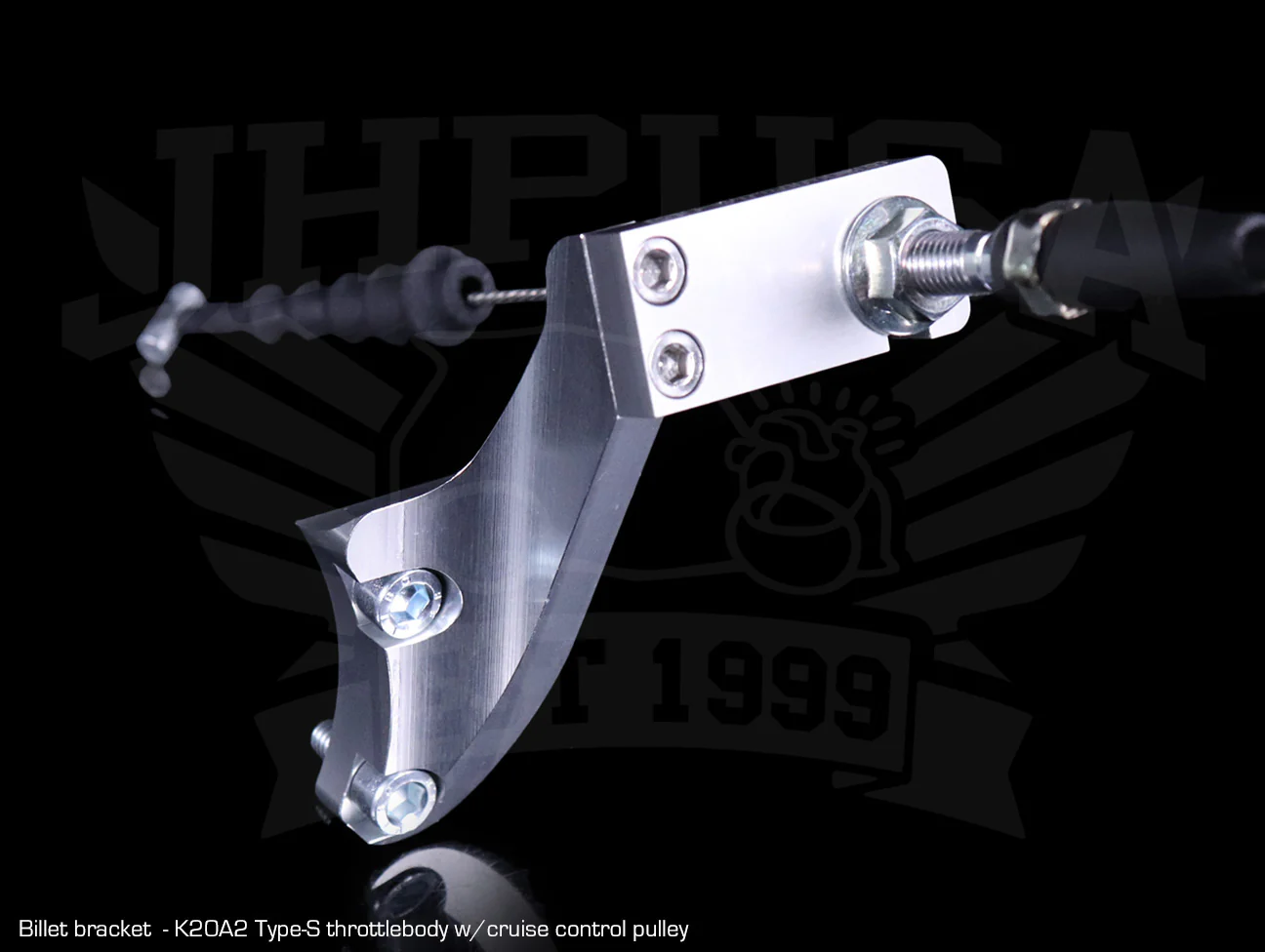 K-Tuned K-series Throttle Cable w/ Billet Bracket - Civic / Integra / RSX - Image 4
