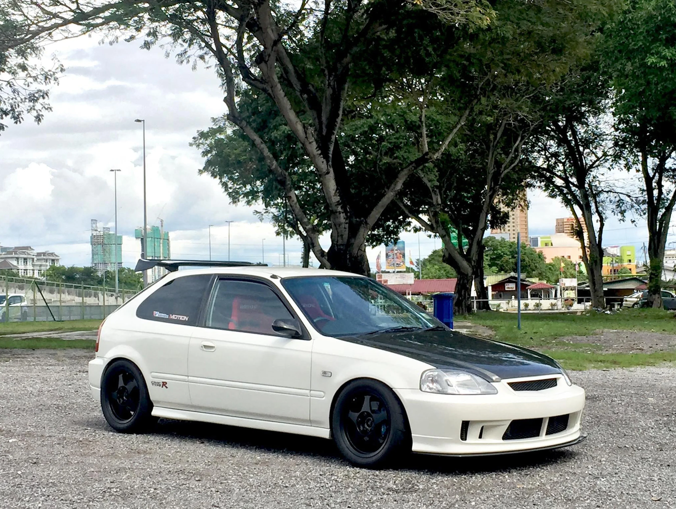 Mode Parfume Aero Front Bumper w/ Under Lip - 99-00 Civic - Image 17