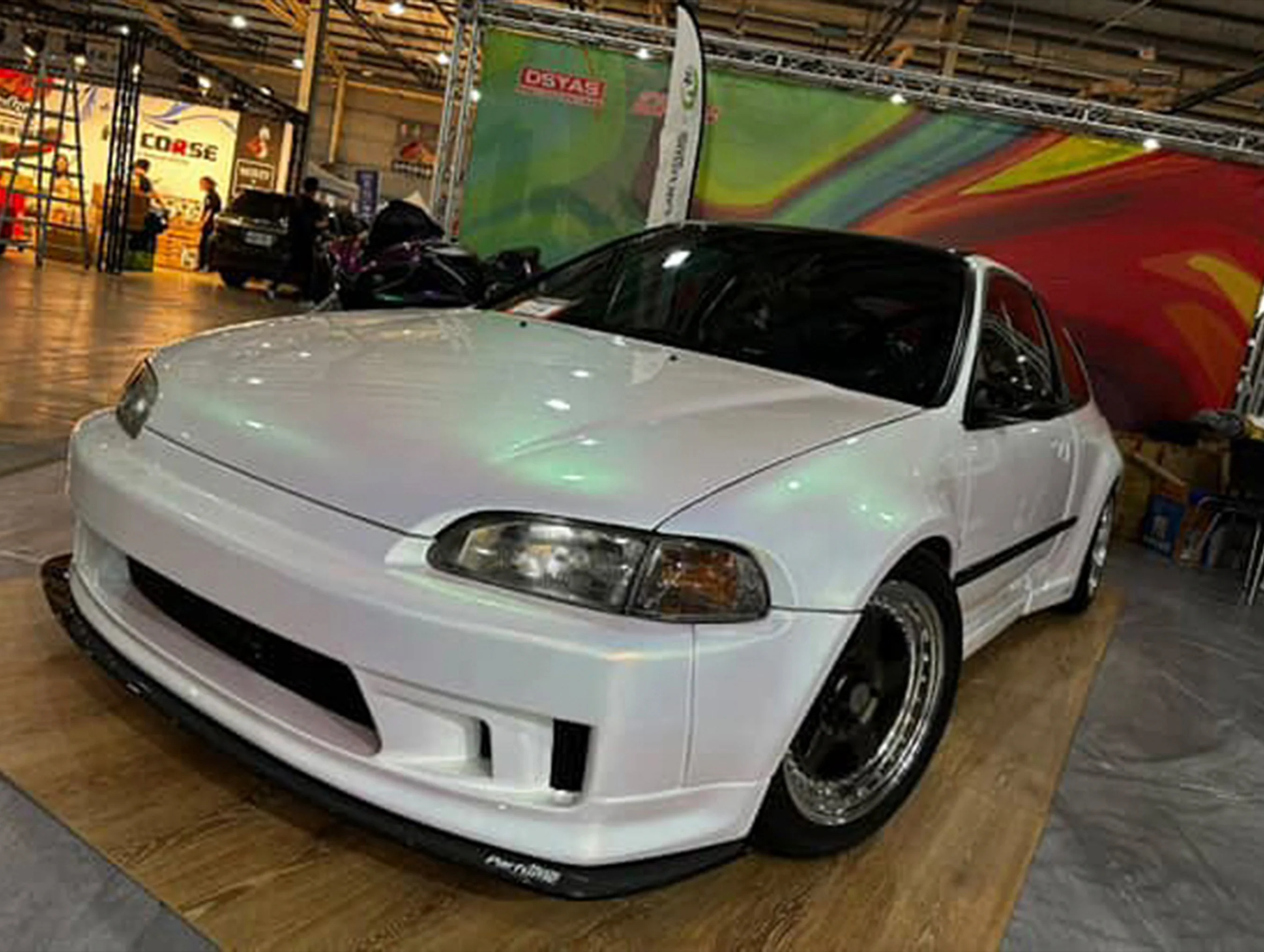 Mode Parfume Front Wide Fenders with Bumper Extensions - 92-95 Civic Hatchback - Image 11