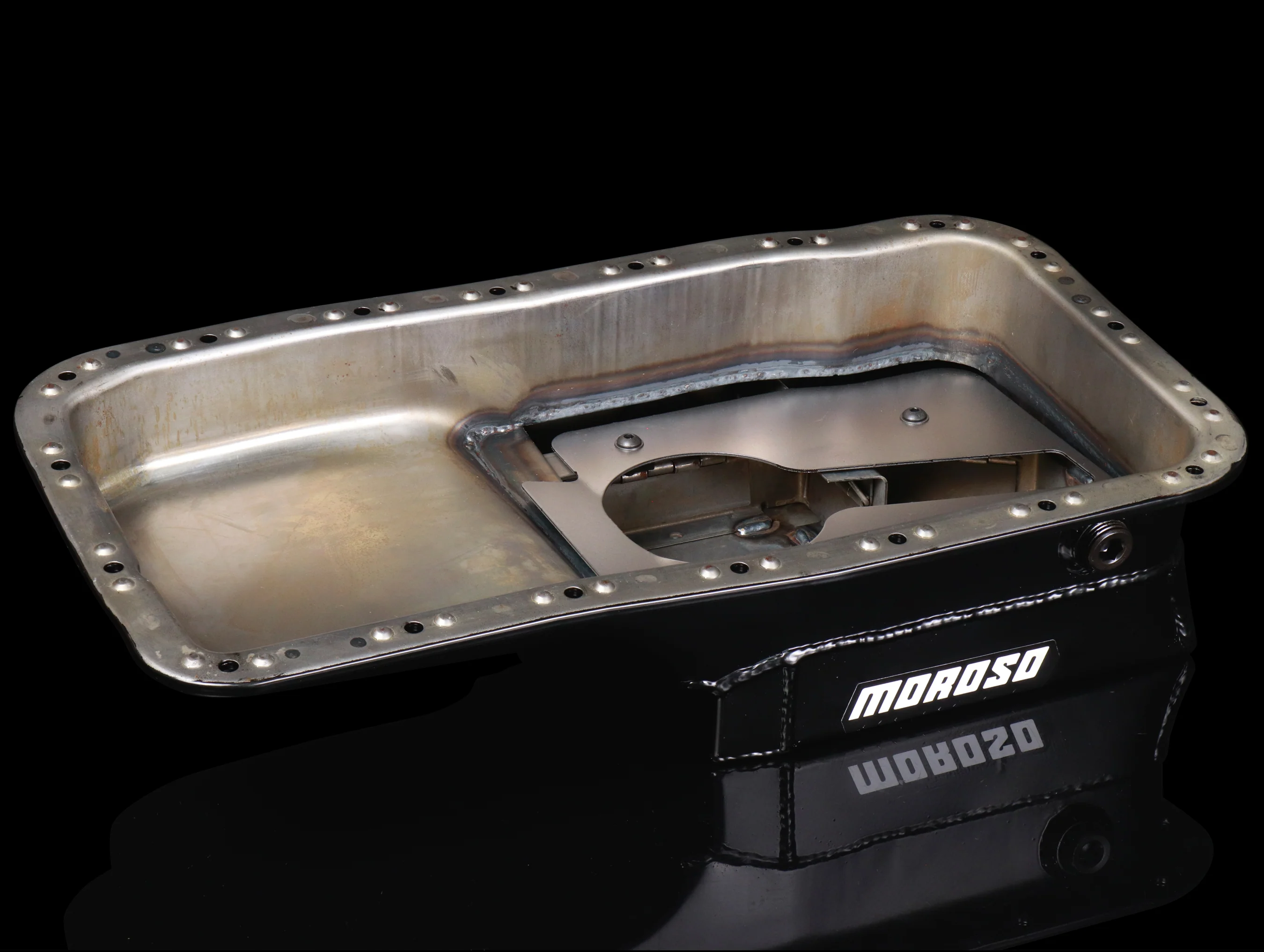 Moroso Street / Strip & Road Race Baffled Oil Pan - B-series - Image 2