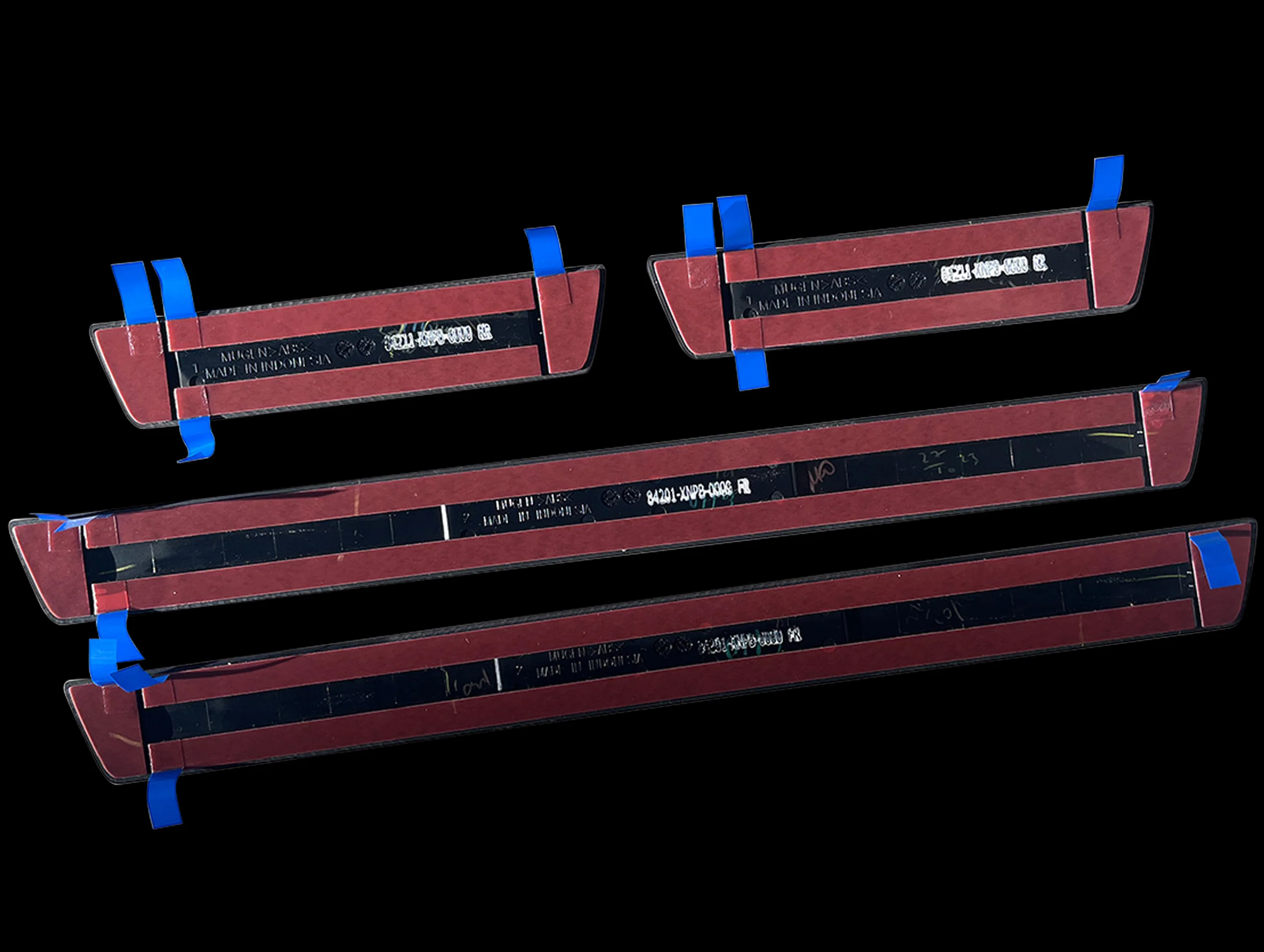 Mugen Carbon Pattern Scuff Plate Set - Image 2