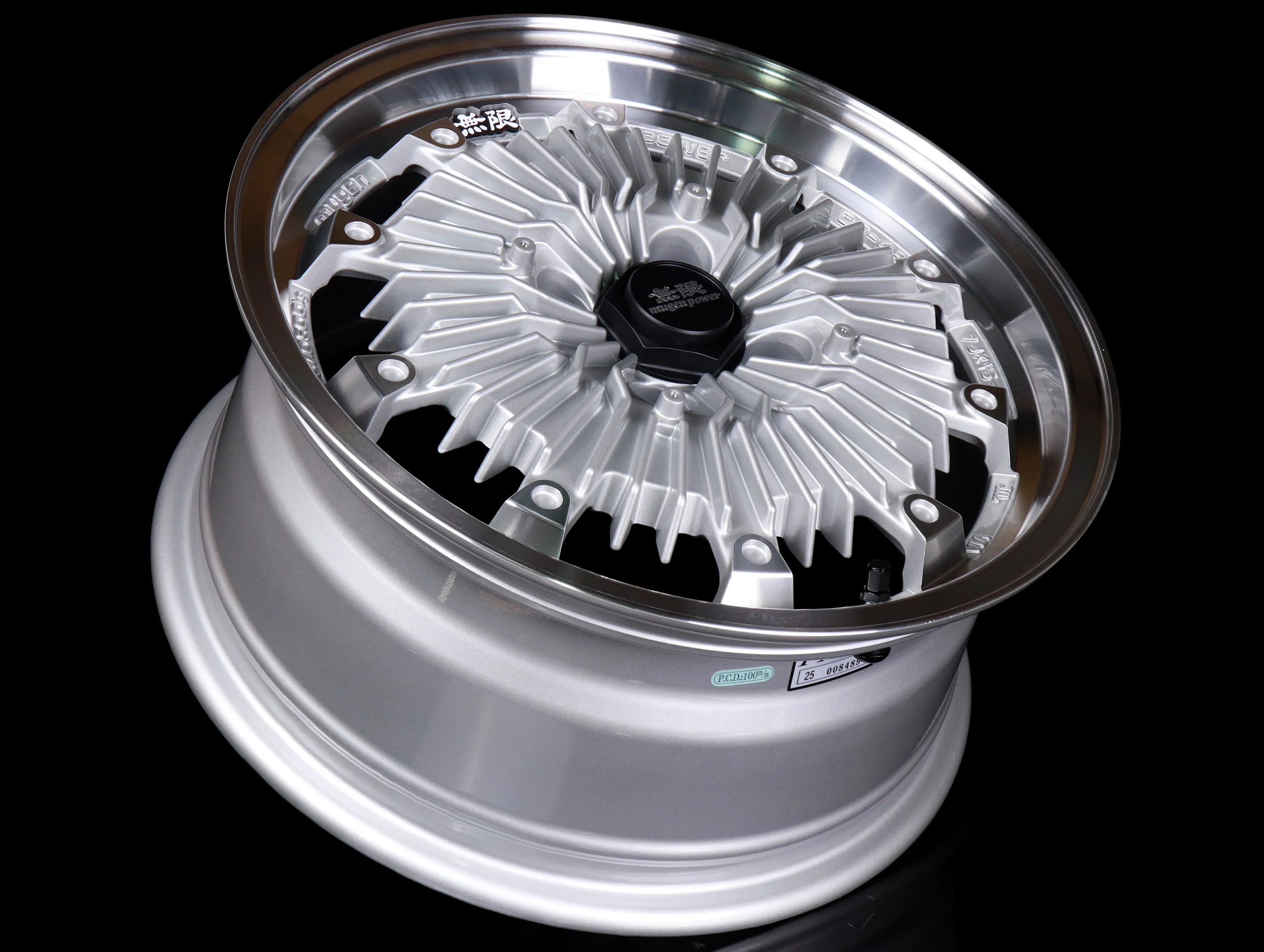 Mugen CF-48 Wheels - Silver - 15x7 / 4x100 / +40 - Image 5