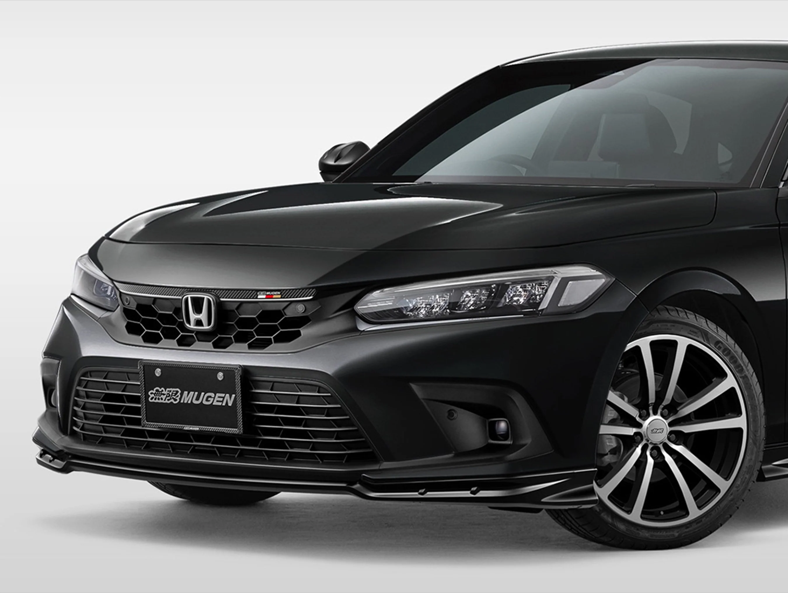 Mugen Front Under Lip Spoiler - 22+ Civic Hatchback - Image 5