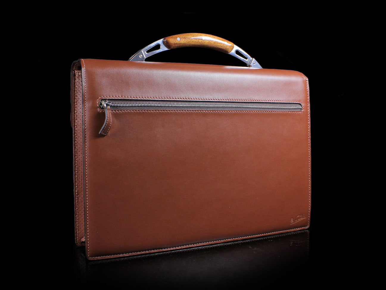 Nardi Leather Briefcase - Image 4