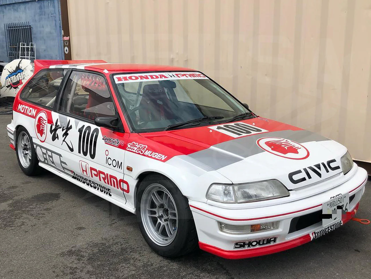Osaka JDM Grand CRX Wide Fender Set V2 - 88-91 CRX - Image 6