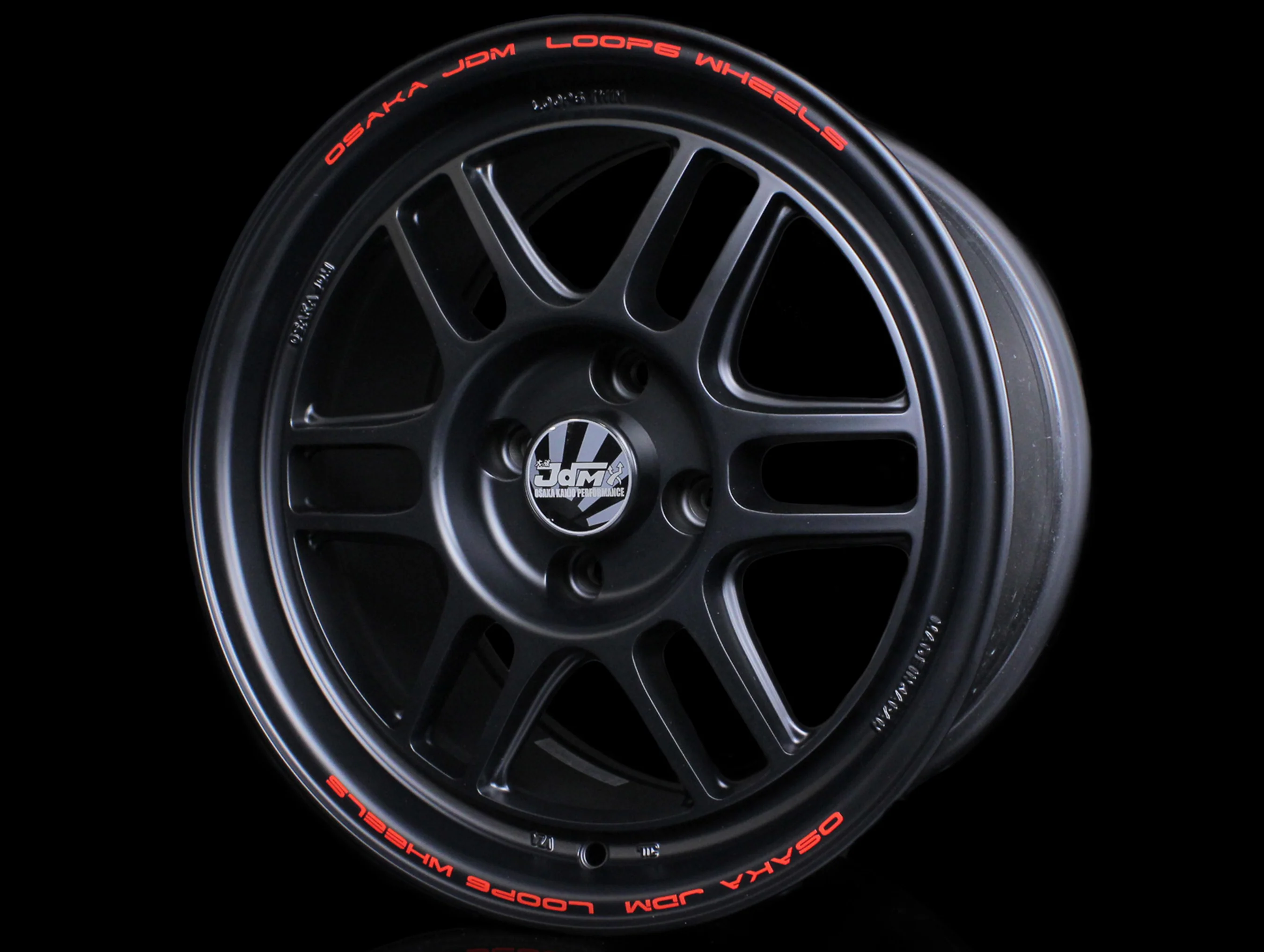 Osaka JDM Loop6 - 15x8.0 Wheels