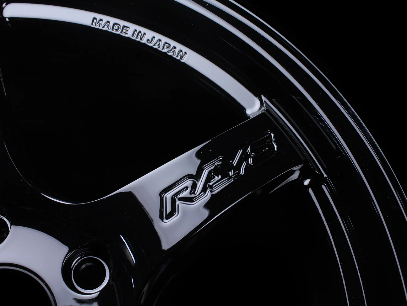 Rays Gram Lights 57CR Wheels - Gloss Black 15x8 / 4X100 - Image 4