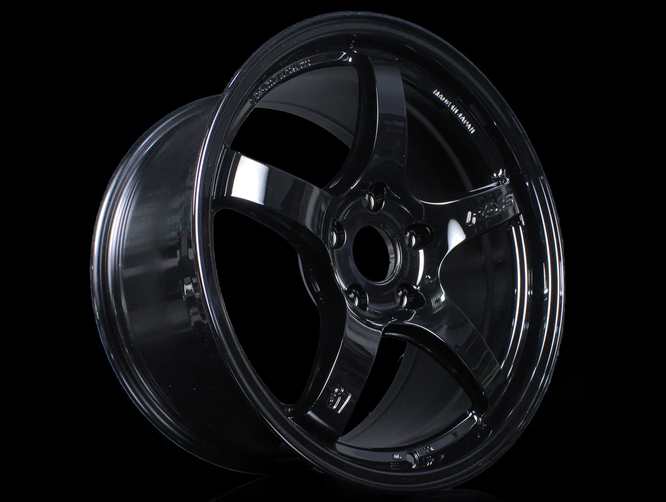 Rays Gram Lights 57CR Wheels - Gloss Black 17x9.0 / 5x114 / +38 - Image 2