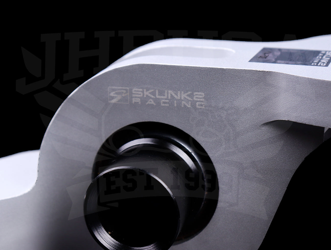Skunk2 Spherical Billet Front Compliance Brackets - 92-95 Civic / 94-01 Integra - Clear - Image 4