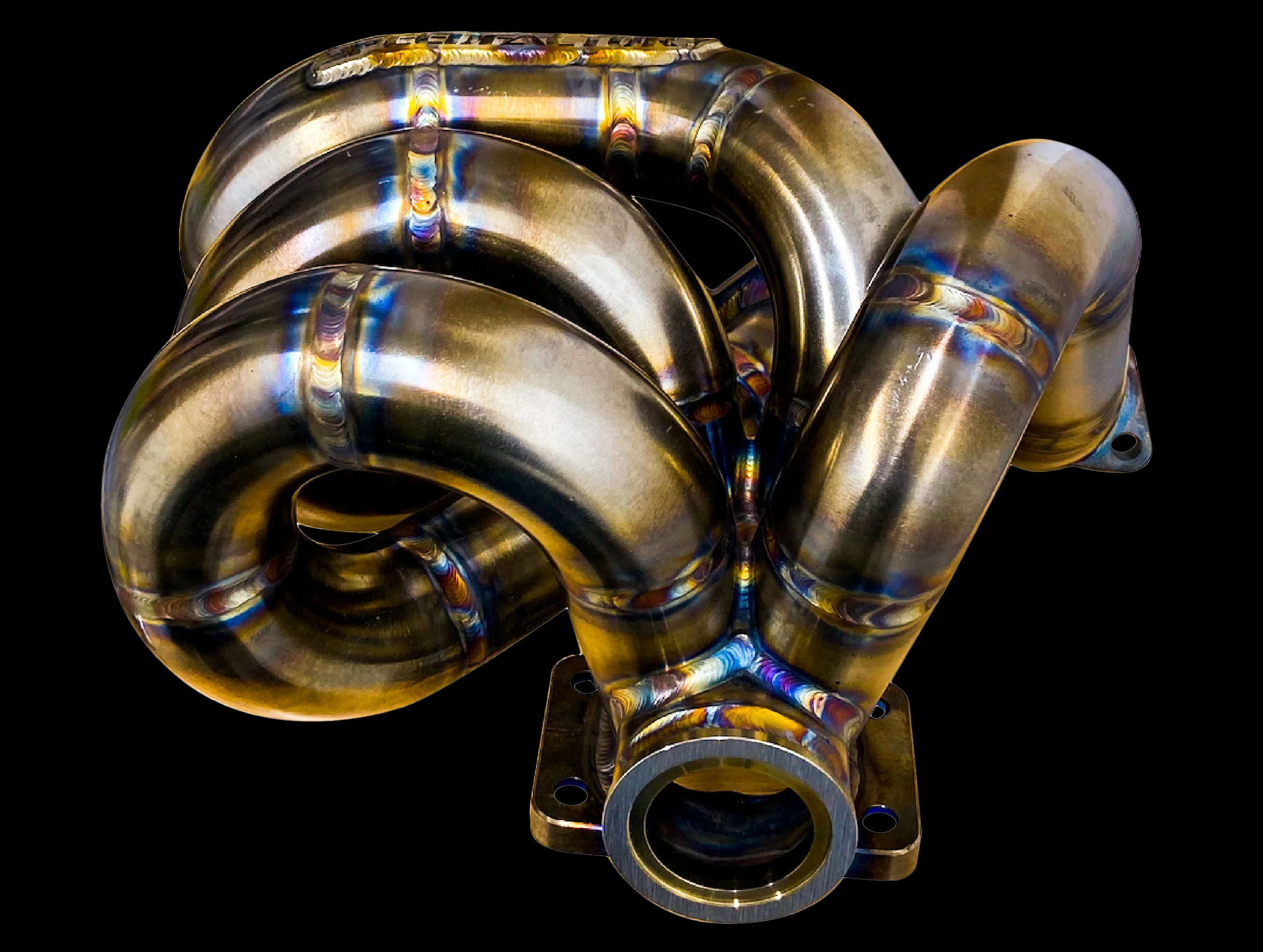 SpeedFactory Bottom Mount Turbo Manifolds - B/D Series Engines