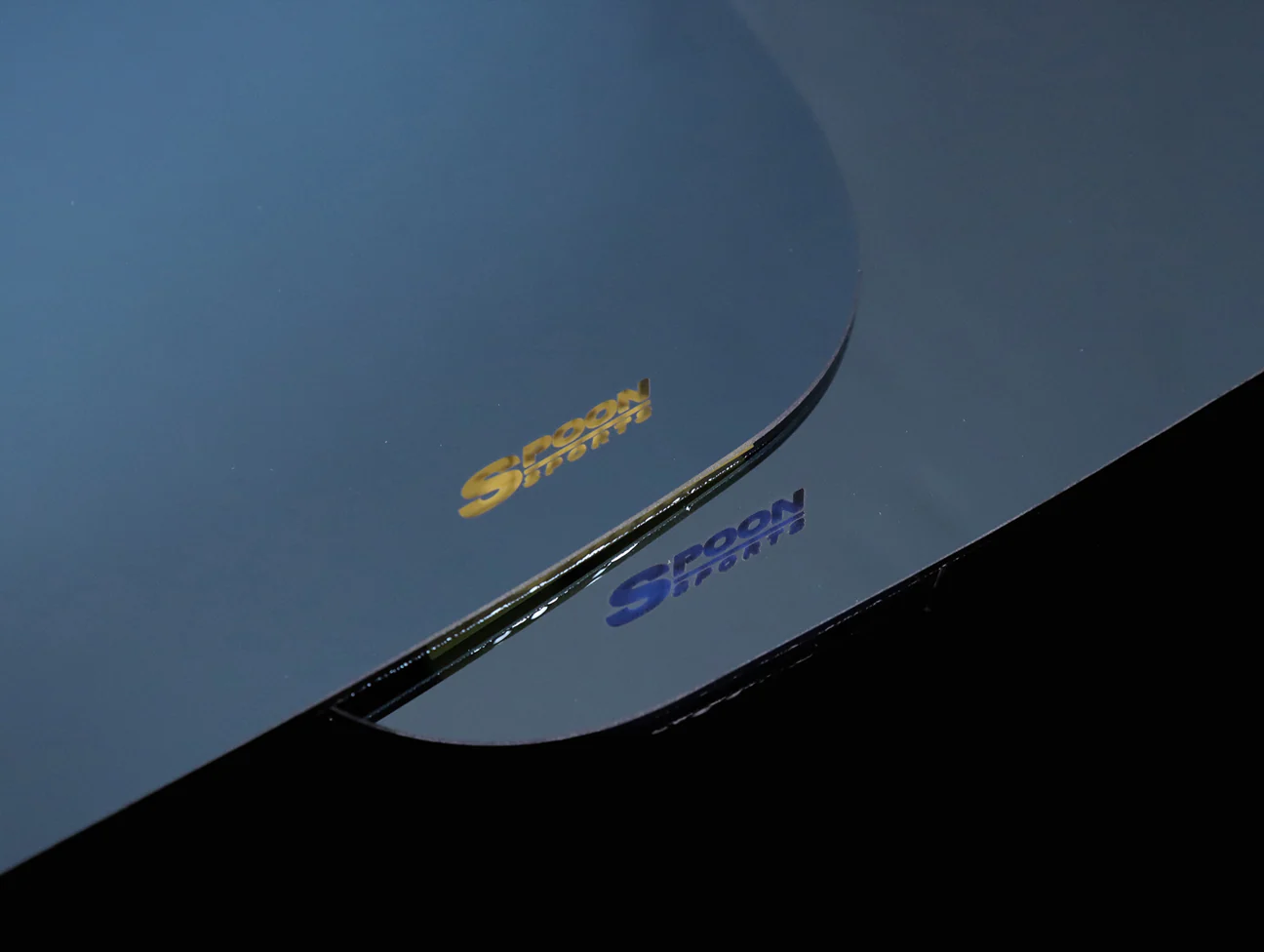 Spoon Blue Wide Side Mirror Set - 92-95 Civic (EG6) - Image 3