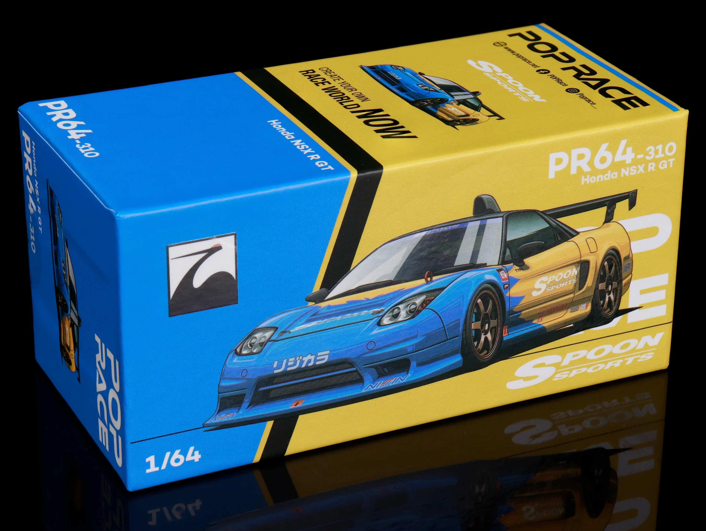 Spoon Sports Pop Race NSX-R GT 1/64 Scale Model - Image 7