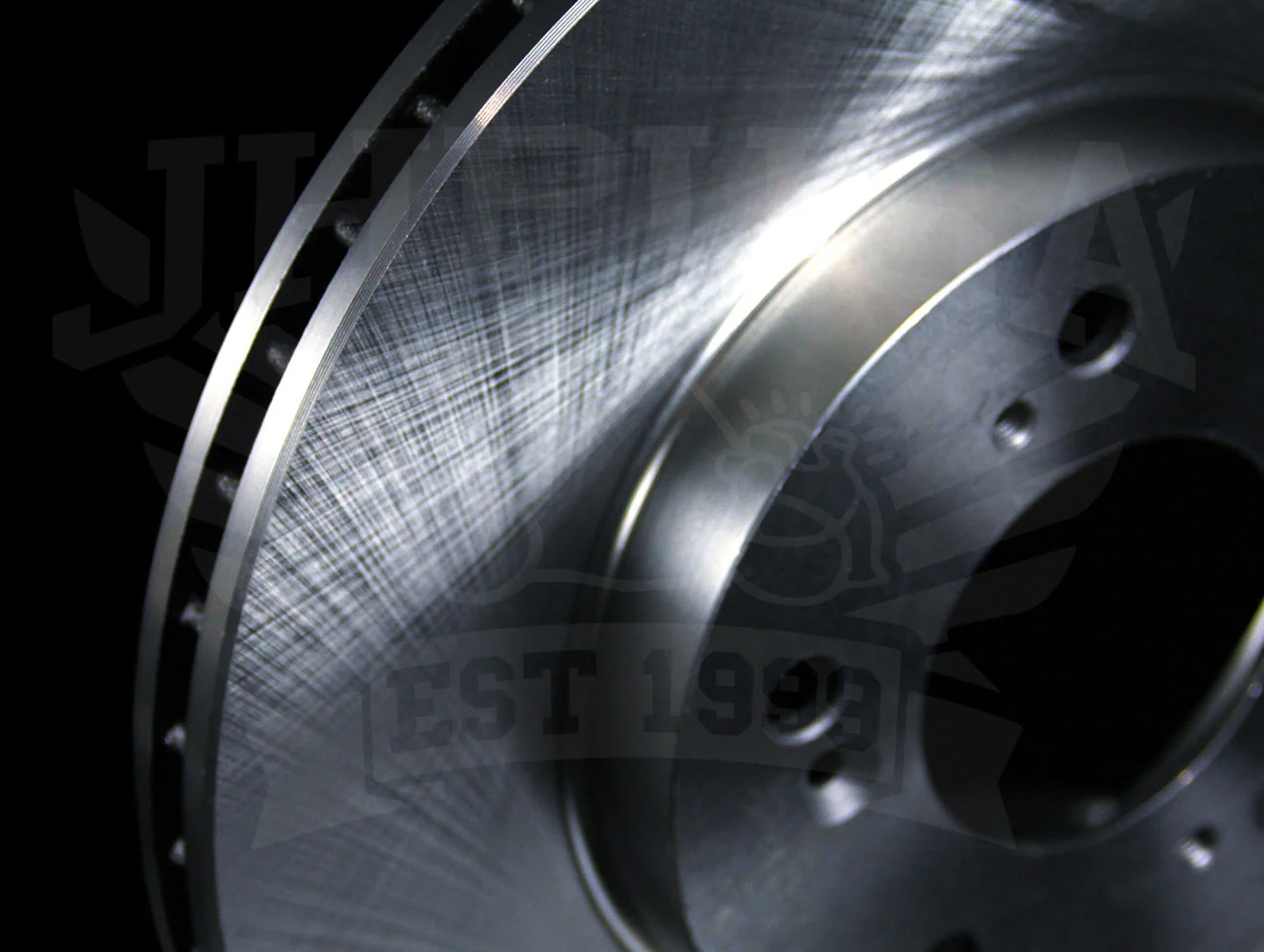 StopTech / Centric Standard Blank Front Rotors - 95-98 Acura TL 2.5L - Image 2