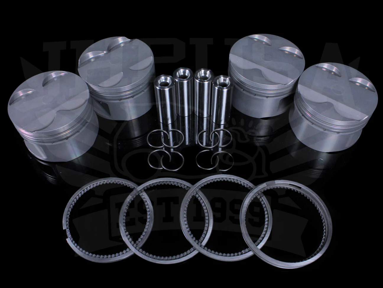Supertech Forged Piston Kit - B-series VTEC (B16A) - Image 2