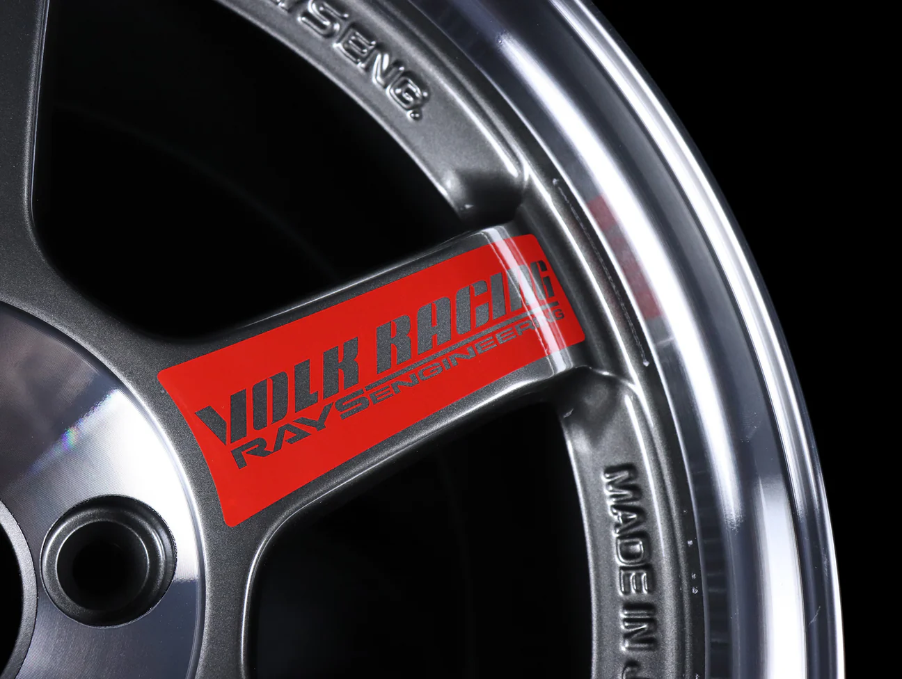 Volk Racing TE37SL Super Lap Edition - Pressed Graphite 15x8.0 / 4x100 / +35 - Image 4