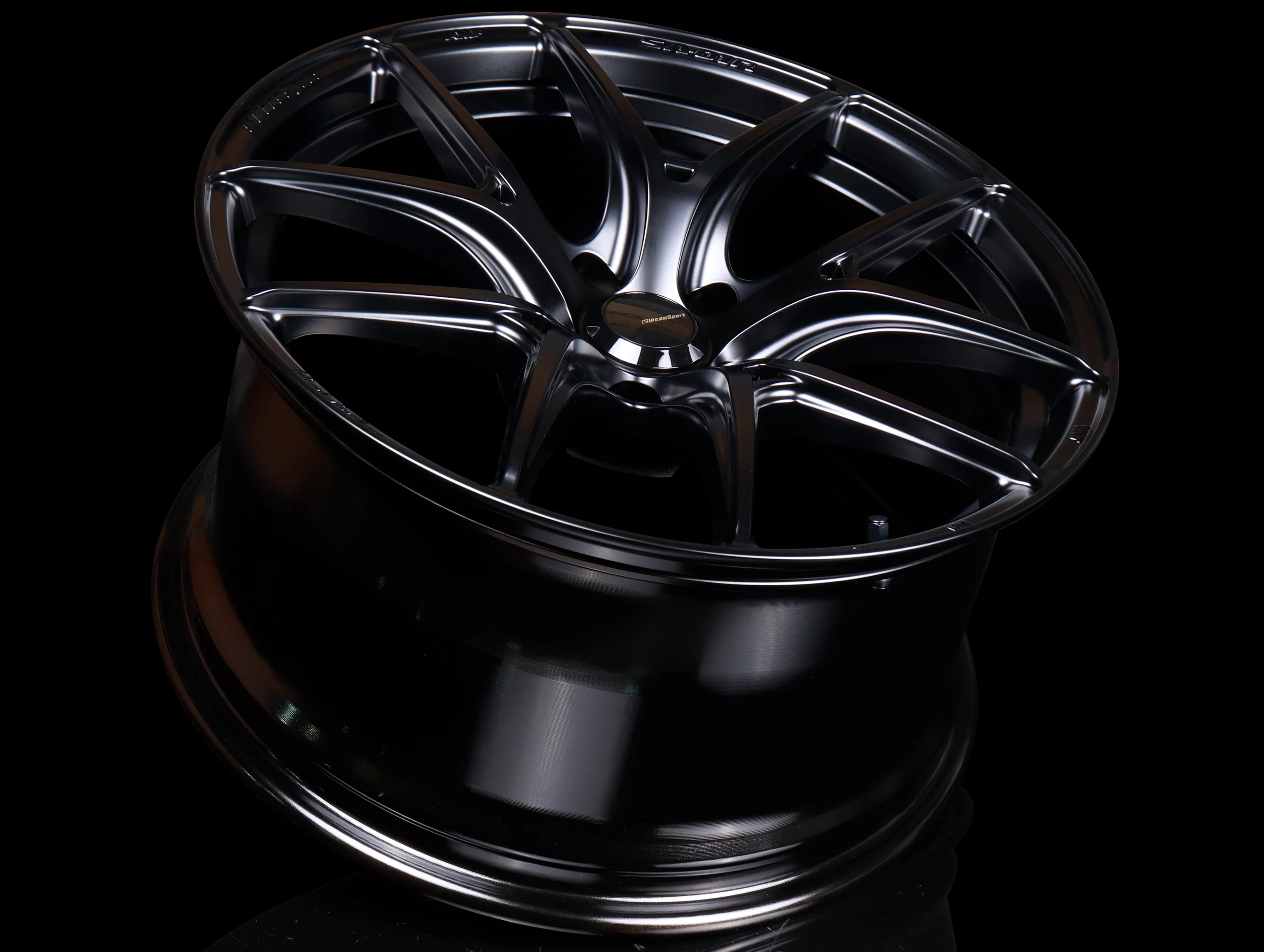 Weds Sport SA-01R - 18x9.5 / 5x114.3 / +38 - Matte Black - Image 3